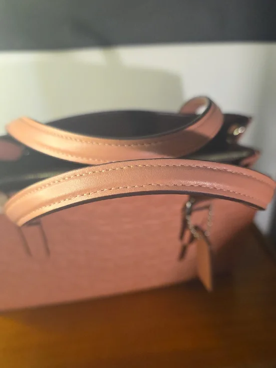 Coach Delicate Pink Charlie Convertible Tote - Picture 7 of 9